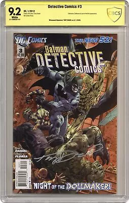 Buy Detective Comics #3 CBCS 9.2 SS Daniel 2012 21-1EAEE22-147 • 40.98£
