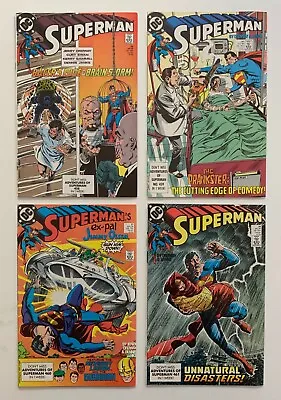 Buy Superman #35, 36, 37 & 38 Copper Age Comics (DC 1989) 4 X VF+/- Condition Issues • 14.95£