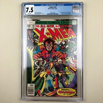Buy (Uncanny) X-Men #107 (1977) CGC 7.5, 1st Starjammers • 120.09£