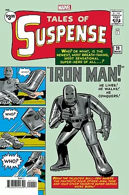 Buy (2020) Marvel Facsimiles TALES OF SUSPENSE #39! 1st Appearance IRON MAN • 23.75£