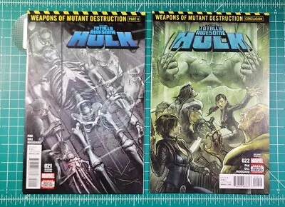 Buy Totally Awesome Hulk #21-22 (2017) NM 2nd Print 1st App Weapon H Marvel Pak Cho • 39.82£