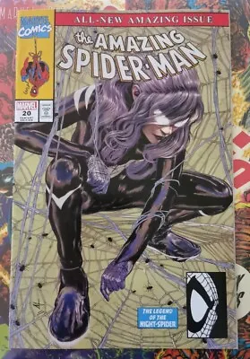 Buy AMAZING SPIDER-MAN 20 Night Spider Trade Dress Variant MCFARLANE Homage • 15£