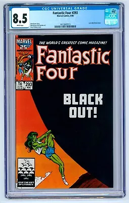 Buy Fantastic Four #293 CGC 8.5 (1986) - Last John Byrne Issue • 23.95£