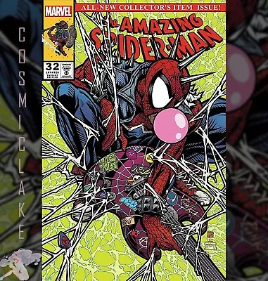 Buy Amazing Spiderman #32 Okazaki Spiderpunk Mcfarlane Homage Variant Pre 8/23 ☪ • 36.33£
