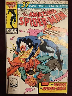 Buy Comics: Amazing Spiderman 275 1986 Cents Copy, Return Of Hobgoblin. • 25£
