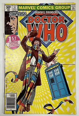 Buy Marvel Premiere #57 (1980) Key Comic - 1st U.S. Appearance Doctor Who • 5.51£