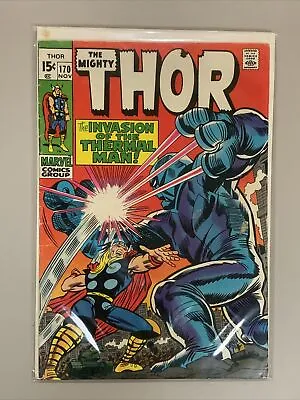 Buy THE MIGHTY THOR #170 NOV 1969 SILVER AGE(multibuy Postage Discount) • 10£