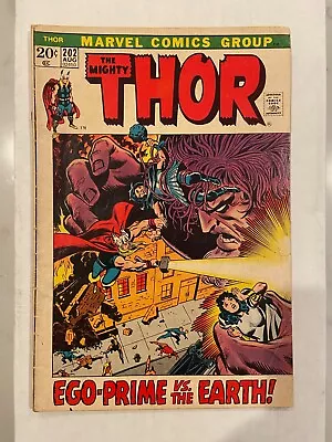 Buy Thor #202 Comic Book  1st App Jason Kimball • 5.55£