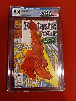 Buy Fantastic Four #353 CGC 9.4 (1991, Marvel) 1st Appearance Of Mobius M. Mobius!  • 98.83£