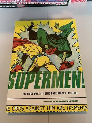 Buy Supermen! Supermen The 1st Wave Of Comic Book Heroes: 1936-41: A Collectors Must • 12.15£