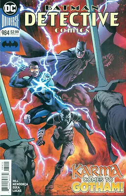 Buy Detective Comics #984 Hill Batman Black Lightning Barrows Variant A NM/M 2018 • 3.15£
