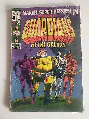 Buy Marvel Super-Heroes Presents 1st Appearance Guardians Of The Galaxy 18 Jan 1968 • 49.99£