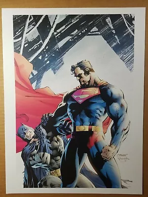 Buy Batman 612 Vs Superman Dawn Of Justice DC Comics Poster By Jim Lee • 11.92£