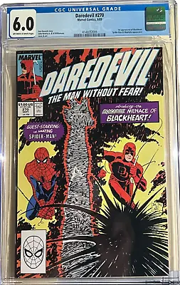 Buy Daredevil 270 ~ CGC 6.0 ~ Crystal Clear Case ~ Off-White To White Pages • 51.97£