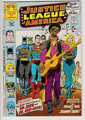 Buy Justice League Of America #95 • 1971 • Vintage DC 15¢ • Batman Green Arrow Flash • 1.20£