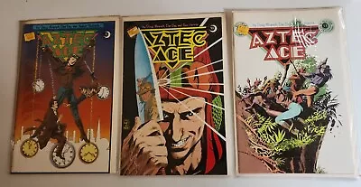 Buy Aztec Ace Eclipse Comics Lot Issues #5, #10, & #11 VTG 80s Comic Books • 7.88£