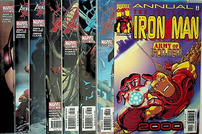 Buy Invincible Iron Man (1998) 8-issue Lot # 83, 84, 85, 86, 87, 88, 89, Annual 2000 • 7.94£