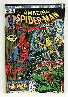 Buy Amazing Spider-Man #124 VG 4.0 1973 1st App. Man-Wolf • 79.16£