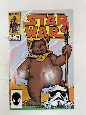 Buy Star Wars #94 1st Print 1985 Marvel Comics Ewoks Return Of The Jedi MCU Disney+ • 15.80£