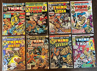 Buy Marvel Comics Two In One The Thing #’s: 4,9,14,15,16,18,21,22,30,39 + Annual #1 • 78.07£