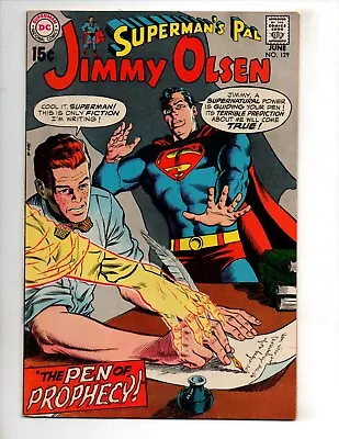 Buy Superman's Pal Jimmy Olsen #129  Fn/vf 7.0   The Pen Of Prophecy  • 18.50£