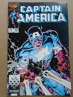 Buy CAPTAIN AMERICA #321 1st Ultimatum Marvel Comics 1986 VF • 11.95£