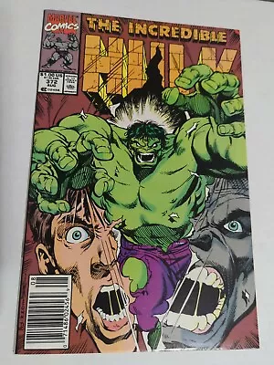 Buy Marvel Comics Incredible Hulk #372 1990 Return Of Green Hulk • 19.98£