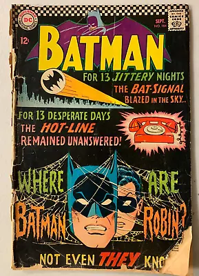 Buy Batman #184 DC (1.5 F/GD) (1966) • 6.43£