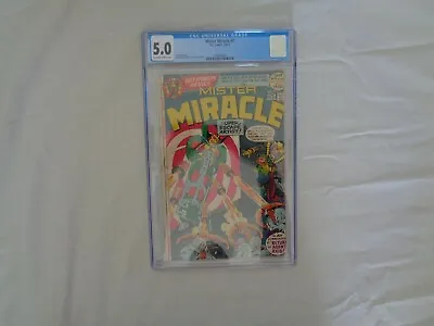 Buy CGC Universal Grade Mister Miracle Number 7 CGC 5.0, Bronze Age, Off White-White • 90£