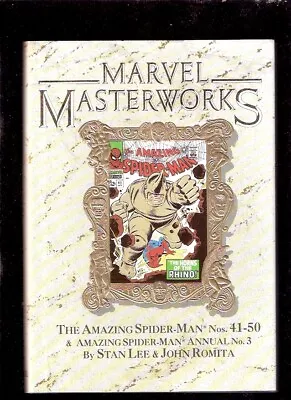 Buy US: MARVEL MASTERWORKS Ltd. HC 22! ROMITA SPIDER-MAN! 1st App. RHINO & MARY JANE • 85.53£