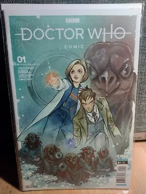 Buy Doctor Who Comic #1 VF Cover A Regular Peach Momoko Cover By Titan Comics • 3£