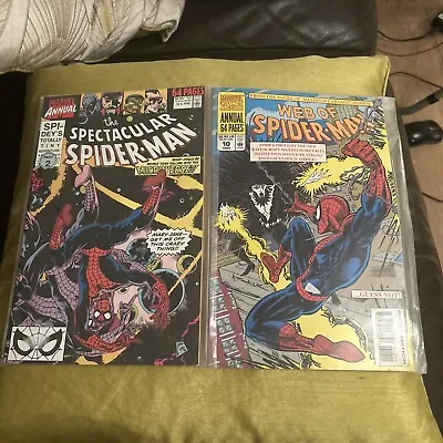 Buy Marvel Comics Web Of Spider-Man Annual #10 Spectacular Spiderman Annual #10 • 6£