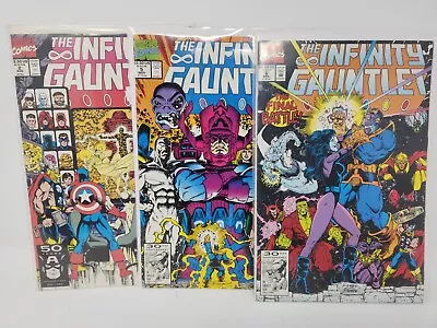 Buy The Infinity Gauntlet 3 Book Lot 2 5 6 Marvel Comics MCU Thanos High Grade • 28.05£