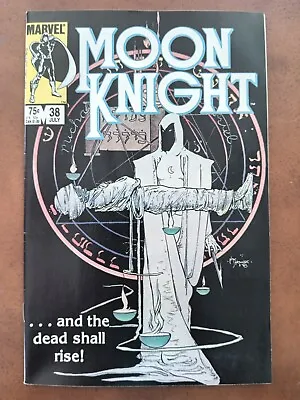 Buy Moon Knight #38 (1984, Marvel) VF Final Issue Mike Kaluta Cover Key 🗝️ Issue • 11.84£