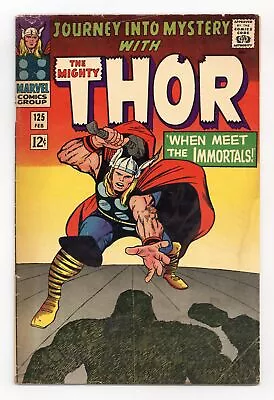 Buy Thor Journey Into Mystery #125 GD/VG 3.0 1966 • 23.72£