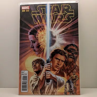 Buy Star Wars Marvel Comic | Star Wars #8 | Incentive John Cassaday Variant Cover • 30£
