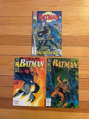 Buy Batman #484 #485 #486 DC Comics 1992 COMBINE SHIPPING 8 • 18.20£