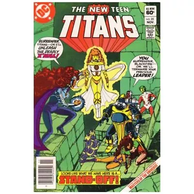 Buy New Teen Titans (1980 Series) #25 Newsstand In VG + Condition. DC Comics [l. • 2.76£