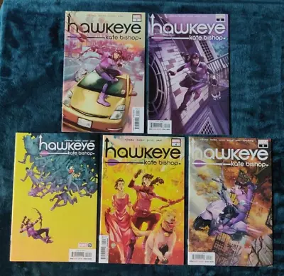 Buy Marvel Comics - Hawkeye: Kate Bishop #1-5 (2022) • 14£