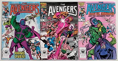 Buy 🔥avengers #267 268 269*marvel, 1986*1st App. Council Of Kangs*mcu*direct*vf/nm* • 96.07£