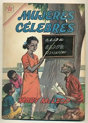 Buy MUJERES CELEBRES #12 Mary McLeod Bethune, Novaro Comic 1962 • 8.02£