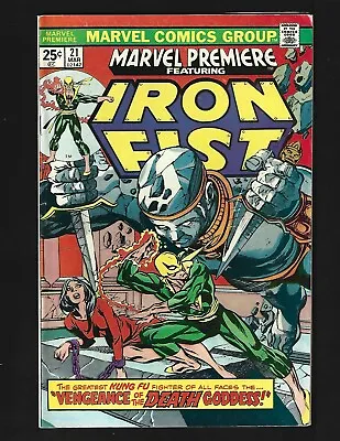 Buy Marvel Premiere #21 FNVF Kane 1st Misty Knight Iron Fist Colleen Wing Batroc • 35.52£