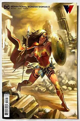 Buy Sensational Wonder Woman Issue #4 Variant Cover DC Comics 2021 Good Condition • 3.99£