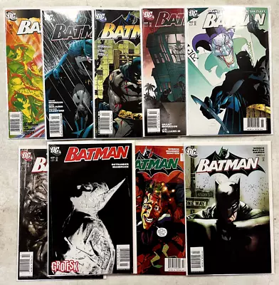 Buy Batman Newsstand Lot - 649, 650, 659, 660, 663, 668, 674, 675, 682 - F/VF - RARE • 47.96£