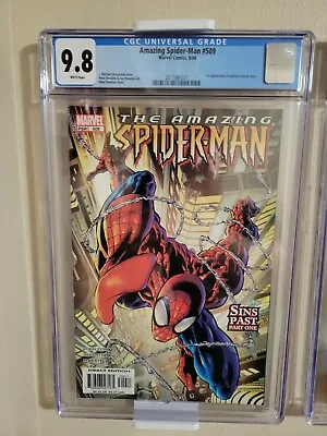 Buy The Amazing Spider-man #509 Cgc 9.8 Wp **1st Appr  Of Gabriel And Sarah Stacy** • 102.90£