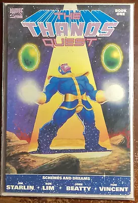 Buy The Thanos Quest #1 Comic Book One Marvel 1990 Ron Lim Jim Starlin HIGH GRADE • 15.81£