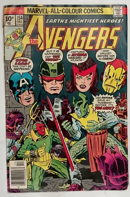 Buy Marvel Comics The Avengers #154 Dec 1976 • 3.99£