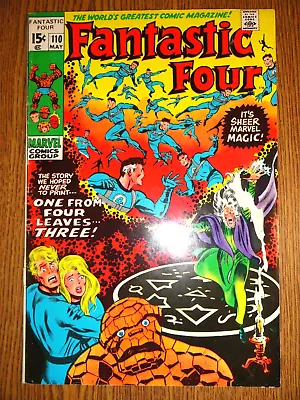 Buy Fantastic Four #110 Buscema 1st Agatha Harkness Cover Key Annihilus Marvel MCU • 28.41£