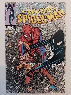 Buy Amazing Spider-Man # 258 Key Symbiote Revealed Origin Black Suit 1984 Sharp Copy • 35.67£