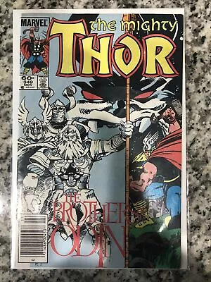 Buy The Mighty Thor 349 Marvel KEY ISSUE Origin Of Odin-power 1984 Walt Simonson  • 10.33£